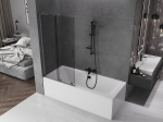 Mexen Velar L vannisein 2-aknaga l&uuml;kanduks 95 x 150 cm, grafiit, harjatud gunmetal - 896-095-003-41-66