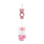 Pudeli ja luti puhastushari Lorelli Bear B1898 Blush