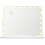 Meigipeegel 80x60 cm Valge LED-valgustus