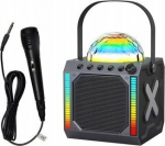 Bluetooth k&otilde;lar Denver BTM-618 mikrofoniga ja LED-valgustusega