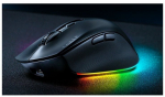 Razer Pro Click V2 ergonoomiline juhtmevaba hiir RZ01-03900100-R3M1, 30000 dpi, 9 nuppu, 60 miljonit klikki, 14 RGB LED, USB-C