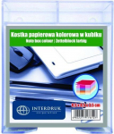 Paberkuubik 85x85x35mm v&auml;rviline tassis - INTERDRUK