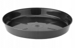 Lillepoti hoidja Must 23.4x3.4m plastikust l&auml;ikiv, 23,4 cm