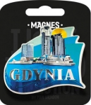 Ma armastan Poola magnet Gdynia ILP-MAG-A-GDY-08 - Mr Dragon