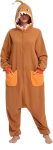 Kigurumi Pidžaama Onesie S&uuml;vamere Kala Kost&uuml;&uuml;m Unisex Mugav Soe M, M