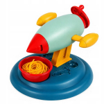 M&auml;nguvaha plastiliin pastamasin rakett dinosaurused vormid komplekt lastele 47 osa click4toys