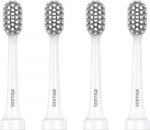 Elektrilise hambaharja otsik Sonic-hambaharja vahetatavad harjapead 4Swiss ST216 Electrosonic Care+ 4-pakk, valge