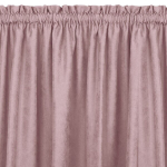 Roosa chenille kardin 220&times;225