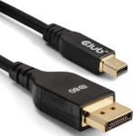 Club3D Kabel MiniDP 2.1 - DP2.1 1m 10K60Hz St/St retail