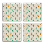 Hermia Concept klaasialuste komplekt TAB7581134, 4-osaline