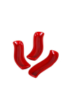 Taldrikute komplekt Asir ST612003F506A0000000AF1100, punane, 3 tk.