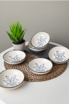 Hermia Concept kausikomplekt 275KRM2470, valge/tumesinine, 6-osaline