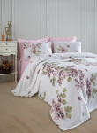 L'essentiel Maison voodikate ja padjap&uuml;&uuml;ri komplekt Spring, 160x230 cm, erinevat v&auml;rvi