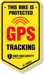 Gps-j&auml;lgimise kleebis &ndash; j&auml;lgitav jalgratas