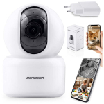 IP-kaamera, p&ouml;&ouml;rlev, 3 MP, beebimonitor, Berdsen, BD-940, valge