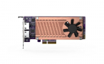 V&auml;line k&otilde;vaketas Qnap v&otilde;rgukaart QM2-2P2G2T, 2 x 2.5GBASE-T, PCIe, 2500 Mbit/s, 152.65 mm, 68.9 mm, 20.6 mm