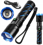 V&otilde;imas Led taktikaline taskulamp koos Usb-c-ga, 800 lm, 5000 Mah