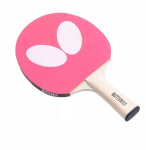Lauatennise reket Butterfly logo roosa