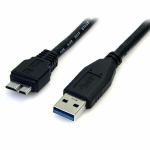 USB 3.0 SuperSpeed Micro B M/M kaabel - 0,5 m - STARTECH - USB3AUB50CMB - Varjestatud - Eluaegne garantii
