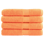 vidaXL saunalina SOLUND 4 tk, oranž, 80x200 cm, 600 gsm