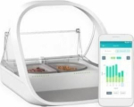 Surefeed food dispenser with connected electronic chip - white (delivered without the hub)