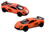 Žaislinis sportinis automobilis, oranžinis, 1 vnt.