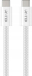 Unitek Usb-c Pd 100w 1m magnetiline keerdkaabel valge