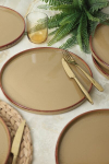Hermia Concept taldrikukomplekt 275KRM2480, helepruun, 6-osaline