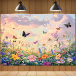 Kevadine Dekoratsioon Taustaks ja Aia Peoks Pickify, 130*150cm/51inch&times;59inch