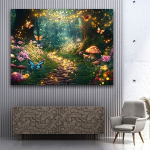 V&otilde;lumetsa Muinasjutu Fototaust Bannerdus Pickify, 230*180cm/90.5*70.8inch