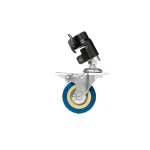 Raskeveokad roostevaba p&ouml;&ouml;rlevad rattad, Pipe diameter 25mm for C-stand