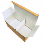 Paberkarbid koos sisendiga 22x12x11cm 100 tk., Popierinės dėžutės su įdėklu 22x12x11cm 100 vnt.