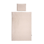 Beebide voodipesukomplekt Lorelli Cosy Ranforce Beige Sky 3-osaline 100% puuvill