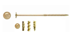 Seibiga puidukruvi 8x180 Torx 50 tk.
