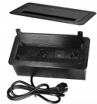 Lauaplaadi s&uuml;vistatav pistikupesa: Usb, Usb-c, 2x Rj45, 2x230v