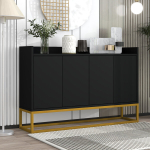 Kummut, 4 ust, MDF ja puitlaastplaat, 120x30x80 cm
