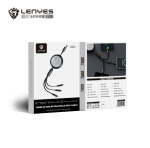 3-in-1 USB-A-kaabel 66 W 120 cm LC523 Lenyes