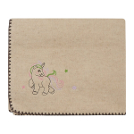 Looduslik linane-villane tekk-kate Cozy Blankets &mdash; 50 % lina, 50 % vill, tihe ja universaalne 100x140, 100x140