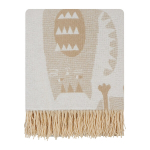 Puuvillane pleed Cozy Blankets, 100% puuvill, dekoratiivsete narmastega &ndash; pehme naturaalne pleed koju ja puhkuseks 170&times;200 cm, 170x200
