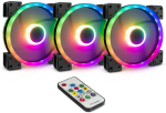 Inter-Tech Argus RGB Komplekt RS-14 3x140mm Ventilaatorid - 88885536