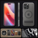 Spigen Ultra Hybrid S MagSafe, karge hall - iPhone 16 Pro