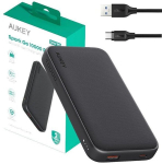 Akupank AUKEY PB-Y46P akupank 10 000 mAh, 22,5 W kiirlaadimine, USB-C ja USB-A, hall