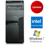 Lenovo M58e MT E7500 4GB 256GB SSD DVD W7P Renew