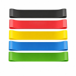 Harjutuste takistuskummide komplekt, erinevad tasemed, 5 tk