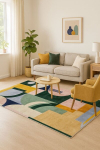 Asir vaip BSR-1, 160x230 cm, erinevat v&auml;rvi
