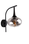Opviq seinavalgusti 9049-1A, must/hall
