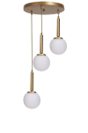 Opviq rippvalgusti 9055-3, kuldne/valge