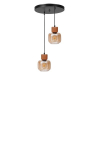 Opviq rippvalgusti 9068-2, pruun/must