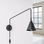 Sollux Lighting seinalamp Nox, must