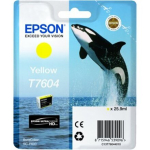 Originaalne Tindikassett Epson T7604 Must